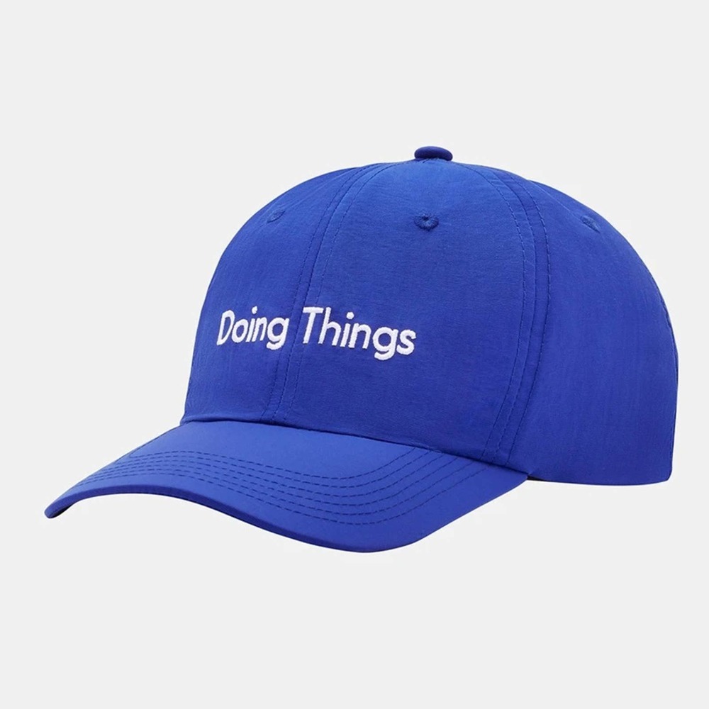 Outdoor Voices Doing Things Hat Blue Baseball